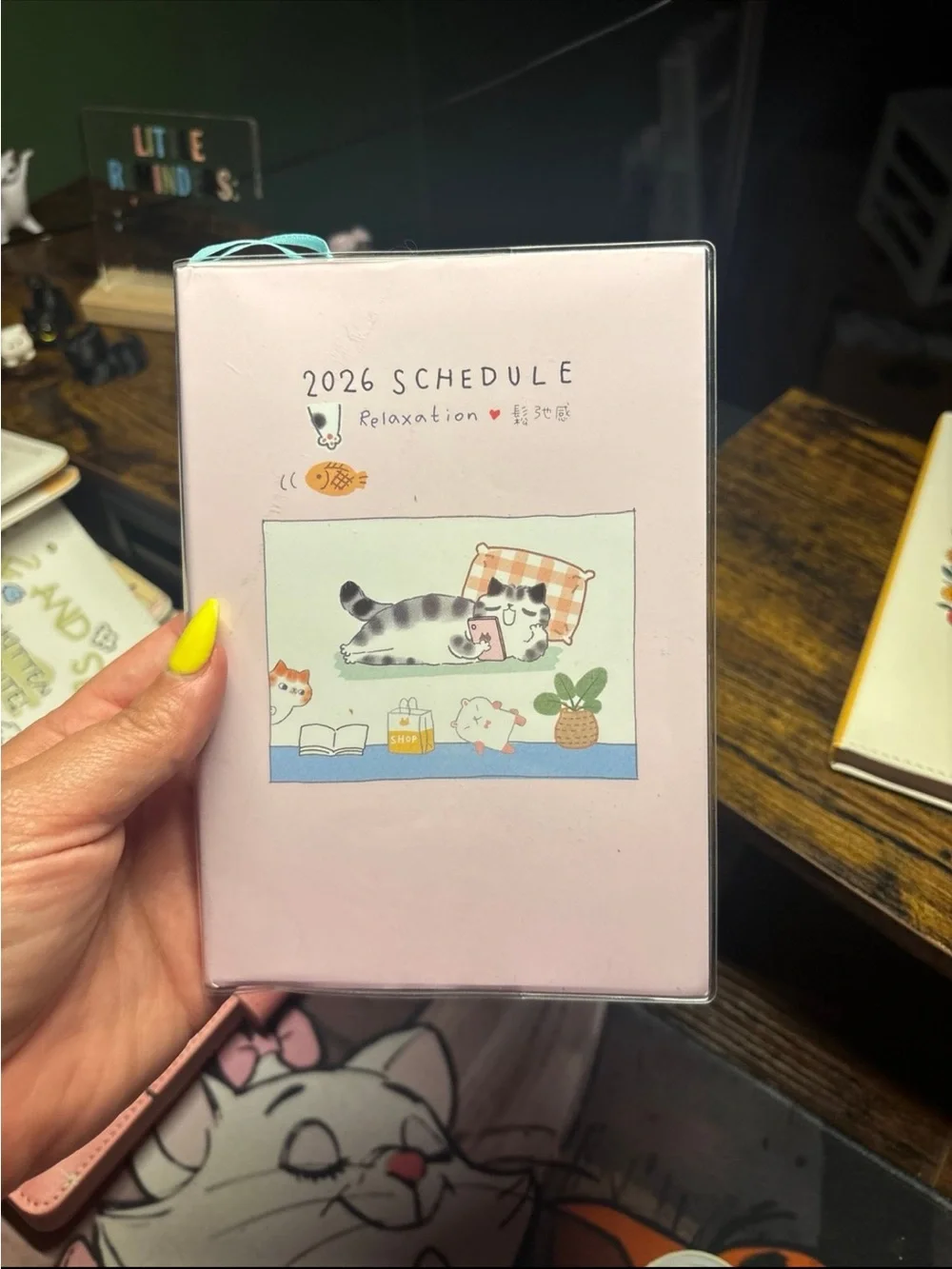 2026 Schedule Pink Cat Planner